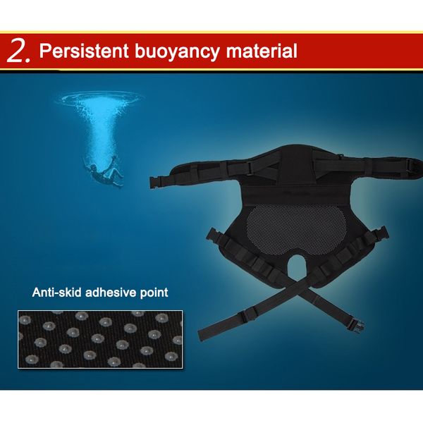 

non-slip hip pad super soft super light comfortable fishing cushion seat black lad-sale