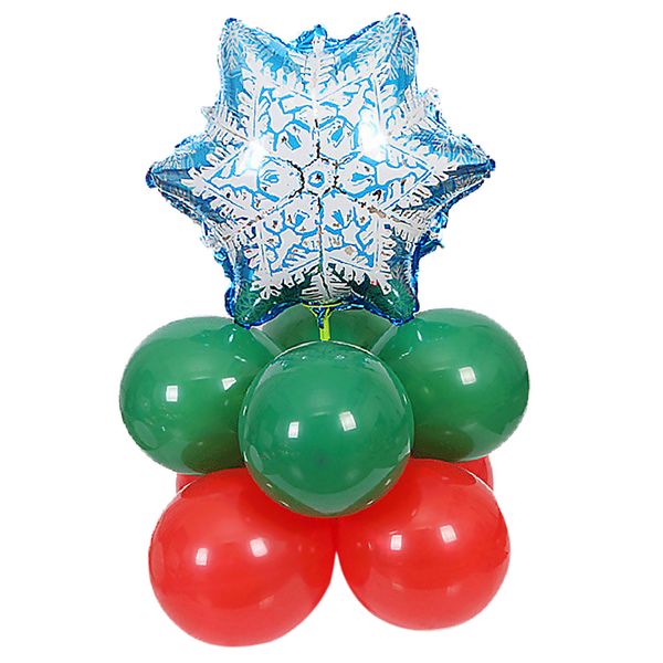 

santa balloon column arch set upright base pole stand christmas birthday party decor