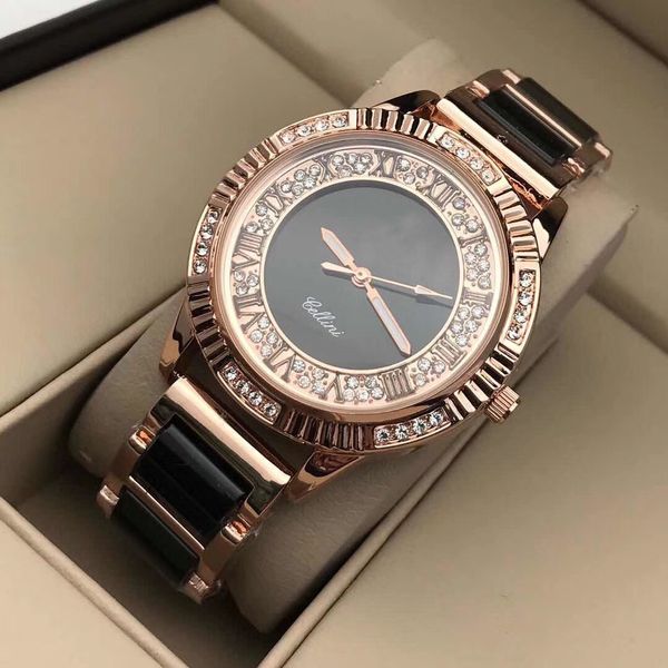 2019 Hot New Luxury Ladies Watch Fashion Designer Ladies Gold Show White Dress Full Diamond Watch Ladies Ceramic Bracelet Stainless Steel Cl Shoes Online Shopping Online Watches From Cklsn 23 15 Dhgate Com