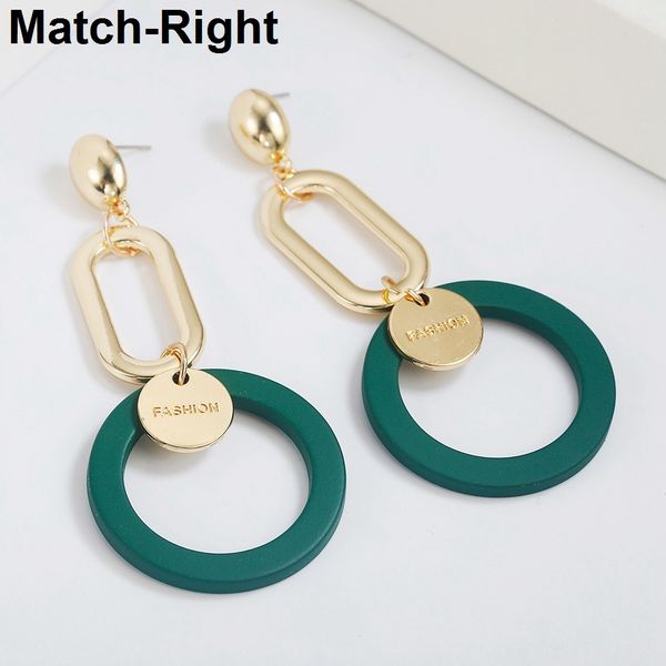 

match-right trendy earrings for women round/long/korean/statement/big/minimalist/drop earrings women jewelry for gifts sp602, Silver