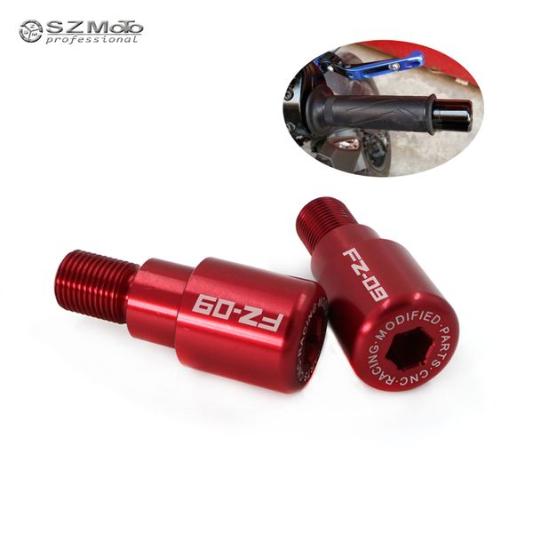 

for yamaha fz09 fz-09 fz 09 2014-2018 2017 handlebar grips motorcycle accessories bar ends hand grip handlebar end caps