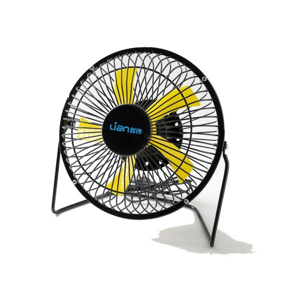 

portable mini usb fan 6 inch metal powerful cooling fan desk fan air circulator quiet operation for home office