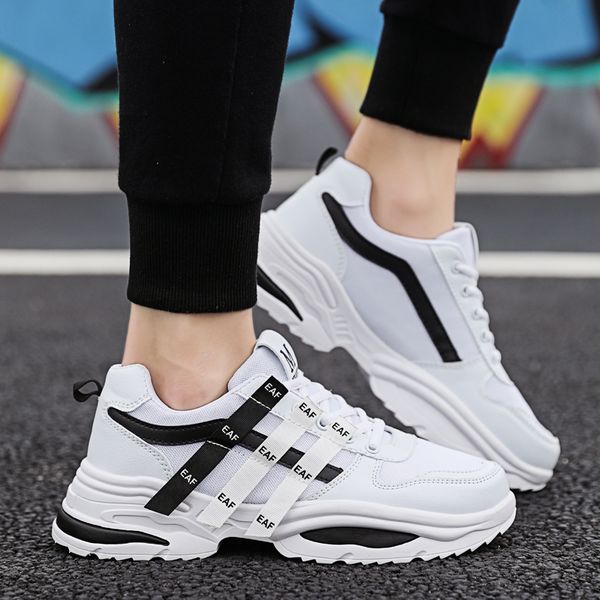 

2020 new running shoes for men comfortable brand new sneaker lace-up outdoor mesh fitness jogging sport shoes for women