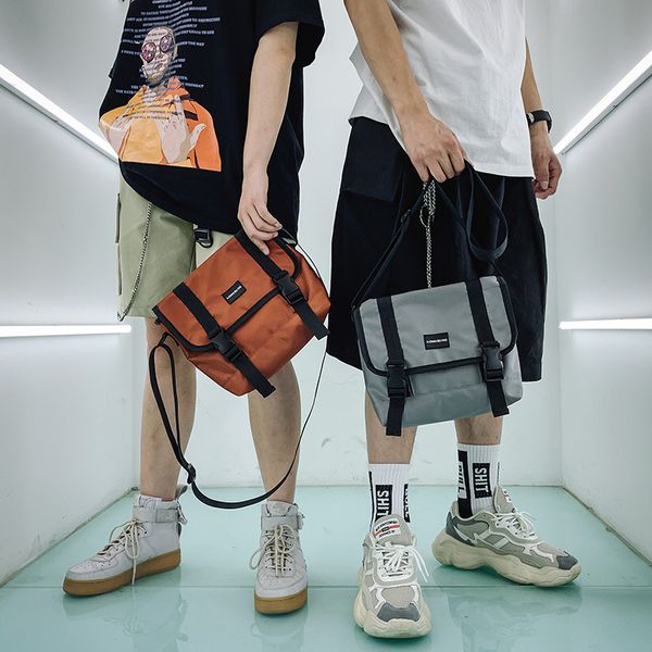 

new large capacity oxford cloth shoulder bag fashion boy literary fan crossbody bag tide leisure travel student