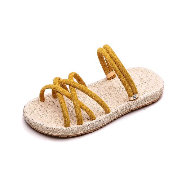 

children's shoes 2020 summer sandals for girl roma cross floral tie princess shoes girls sandals kids beach 4colors, Black;red