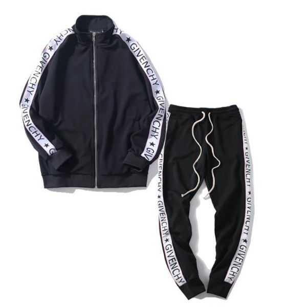 

New Fashion Спортивный костюм Высококачественный женский мужской комплект Простой пи