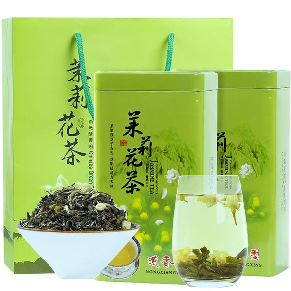 

jasmine tea mountain green tea 2019 new tea canned 125g 250g 500g january 31 finished