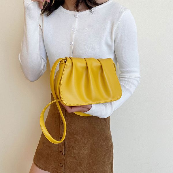 

fashion shoulder bags for women 2020 handbags soft leather hand purses ladies flap mini crossbody clutch bag new