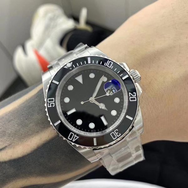 

watch u1 quality dial 2813 men automatic band sub black high 316 movement stainless male watch unqqk, Slivery;brown