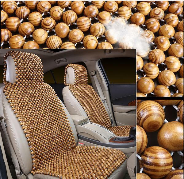 

olive wood beads car seat cover bamboo mat cushion summer car wood bead big seat cushion multiple choice