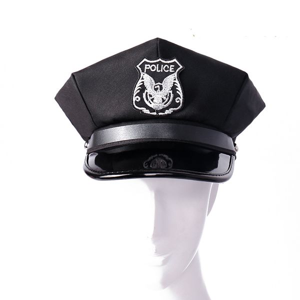 Berretto militare ottagonale da uomo in cotone da donna Moda Marinaio Capitano Cappellino blu scuro Cappellino militare casual Cappellino di sicurezza