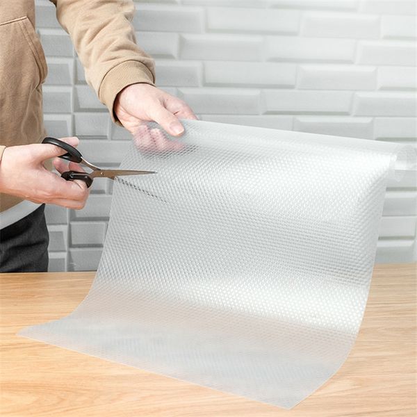 2019 Clear Waterproof Oilproof Shelf Cover Mat Drawer Liner
