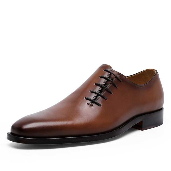 

genuine leather red shoes autumn men business shoes for man footwear men's casual shoes, Black