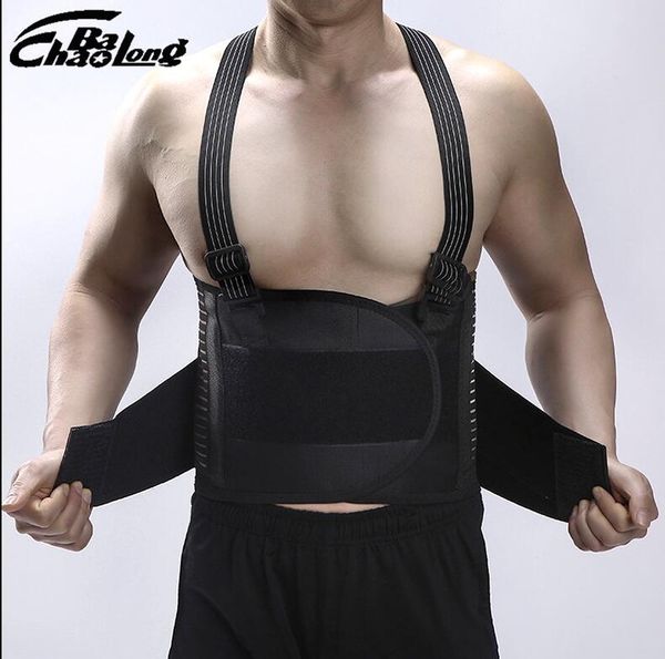 

men waist trainer support neoprene sauna suit modeling body shaper belt weight loss cincher slim faja gym workout corset, Black;gray
