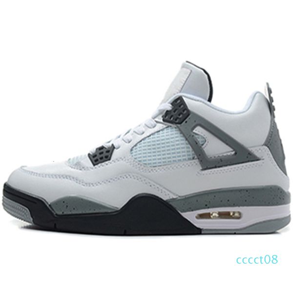 

4 men basketball shoes 4s cool grey og bred for 2019 white cement mens designer trainer sport sneaker size 41-47 cct08