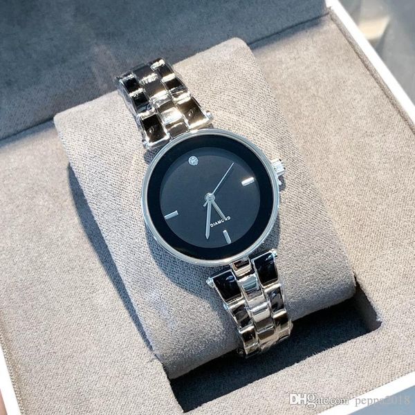 

2019 sell good fashion clock popular women wristwatches table quartz ak watch casual female nice clock luxury watches dress quality, Slivery;brown