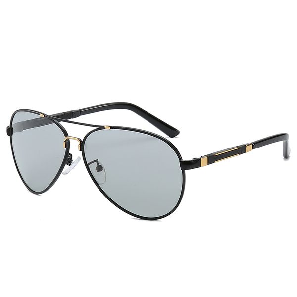 

high-end women's men's color sunglasses business polarized sunglasses brand designer retro driving sunglasses to send boxes, White;black