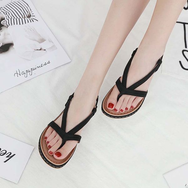 

02116 slippers rubber slide sandal floral brocade men slipper gear bottoms flip flops women striped beach causal slipper with box size:35-45, Black