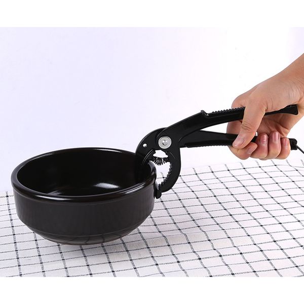 

camping anti-anti-scald pot pan bowl gripper clip clamp cooking kitchen tool