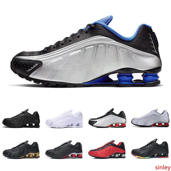 

new r4 men women running shoes og triple black metallic white racer blue comet red mens trainers fashion sports sneakers