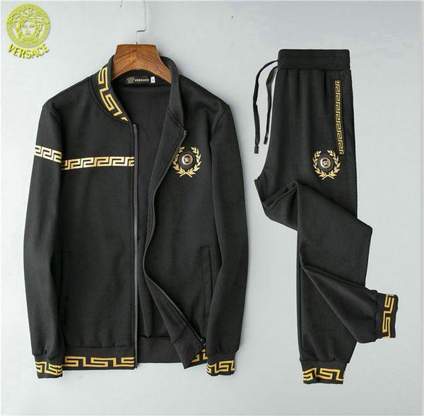 

men's winter sports set logistics new men's casual luxury long sleeve winter jacket european and american brand fashion trend jack, Gray