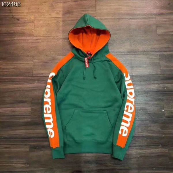 

Боковой линии с капюшоном толстовка 18SS пара моделей свитер с капюшоном пара пуловер свитера