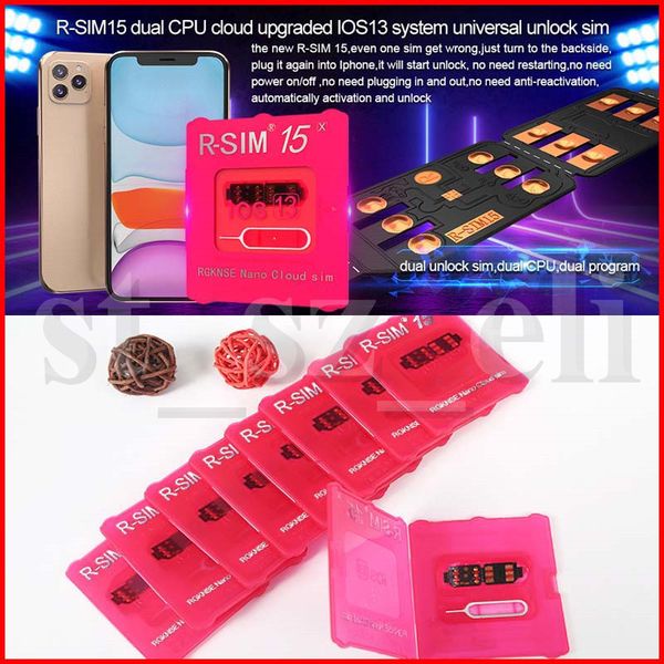 

r-sim 15 rsim15 r sim 15 анлок для iphone хза макс хт ios13 универсального разблокирования сим-карты