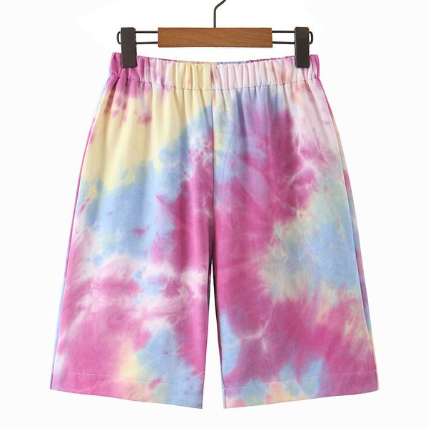 

women's shorts harada casual loose women fashion elastic waist short elegant multicolor printed female ladies eac, White;black