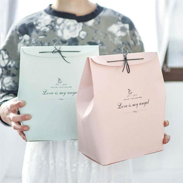 

5pcs delicate candy box elegant wedding chocolate storage case treat box party favor gift with rope