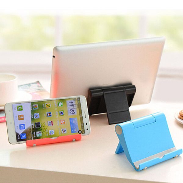 

2019 new arrivals foldable plastic mobile stand for car universal bed desk mount mobile phone stand cradle phone holder