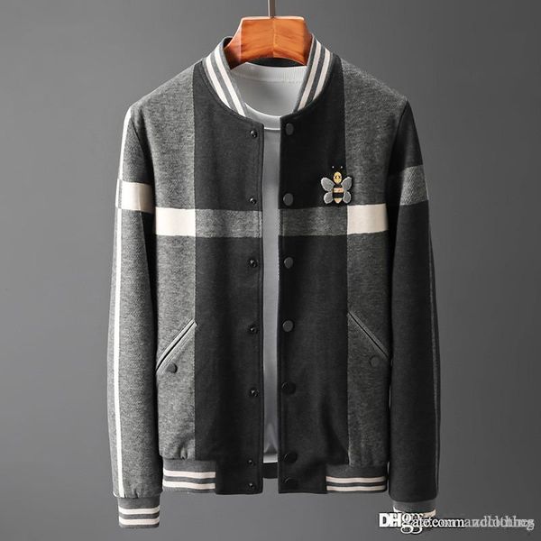 

mens 2019 luxury designer clothes designer jackets long sleeve windbreaker windrunner men zipper waterproof jacket face mens, Black;brown