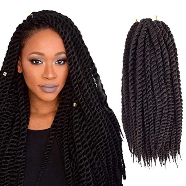 2020 Havana Mambo Twist Crochet Hair Braids Senegalese Twist
