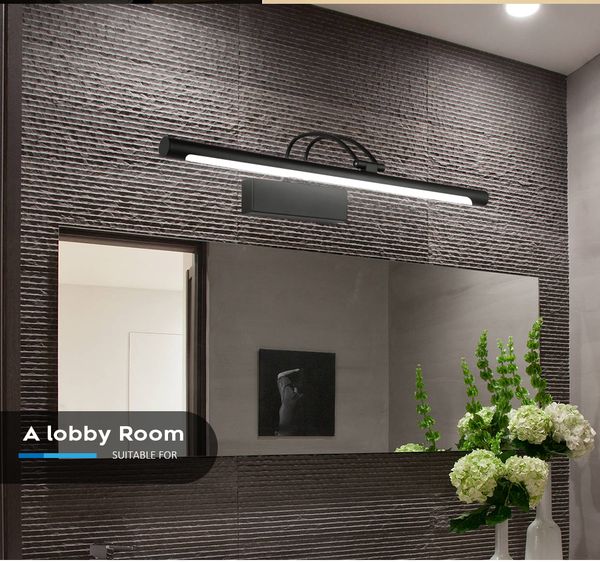 2020 Modern Led Mirror Light 8w 12w Ac90 260v Wall Mounted Industrial Lamp Bathroom Waterproof Stainless Steel From Zqyx 2018 26 73 Wall Mounted Tempered Glass Basin Bathroom Vanity With Led Mirror Find Complete Details About