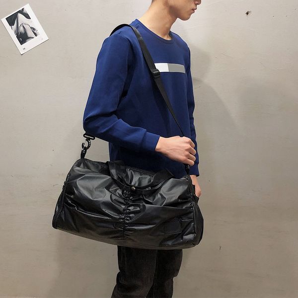 

fitness stylish gym bag shoulder sport waterproof travel dry wet separated yoga with shoe pouch oxford fabric practical