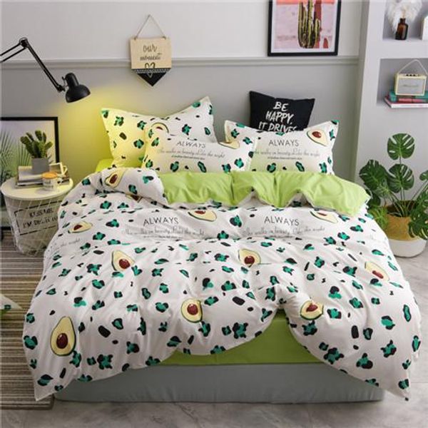 

western style bedding sets  size rose red heart-shaped printing luxury bed cover comfortable soft duvet cover set 4pcs
