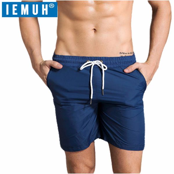 

iemuh brand sport men beach shorts summer surf shorts men reflective quick dry boardshorts mens swim beachwear