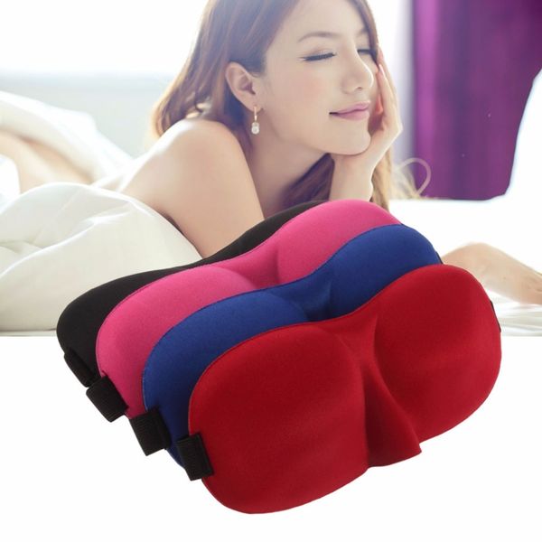 

открытый путешествие sleeping aid модные спящий eye mask завязанными обложка световод губка eyeshade eye mask черный / красный / синий