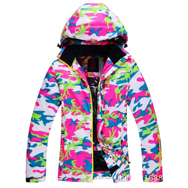 

skiing jacket women outdoor sport coat warm windproof waterproof breathable sportswear winter ski jackets