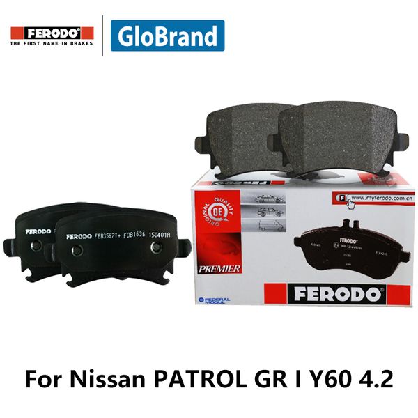 

4pieces/set ferodo front car brake pads for gr i y60 4.2 fdb937