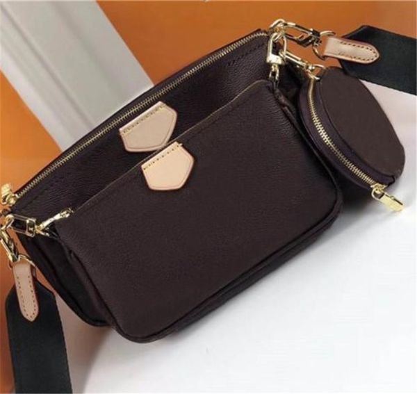 

Designer Luxury Handbag Purse Flower Shoulder Crossbody Bag Multi Pochette 3 Pcs Evening Bag CFY2003061