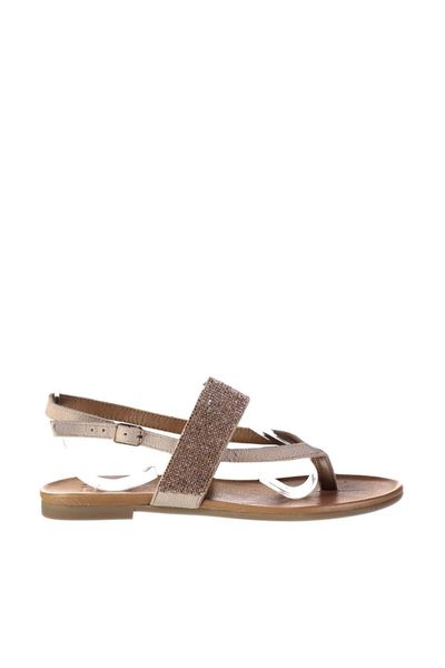 

pearl genuine leather light pink women sandals 120130005459, Black