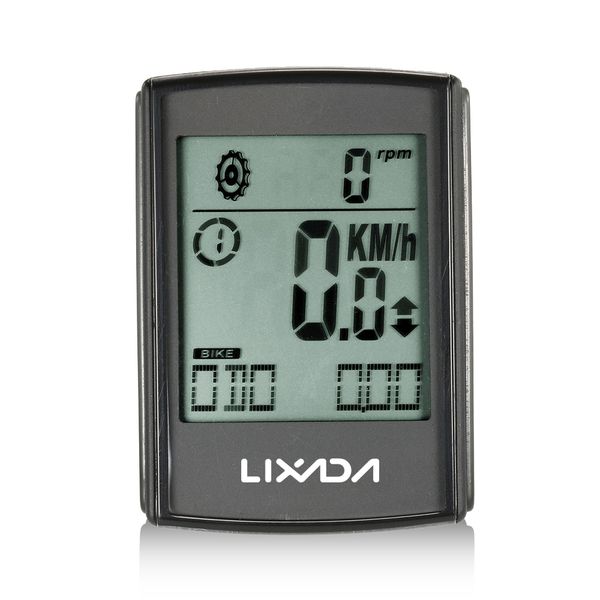 

lixada bicycle computer bike multifunctional 3-in-1 lcd cycling bicycle computer with cadence heart rate monitor chest strap