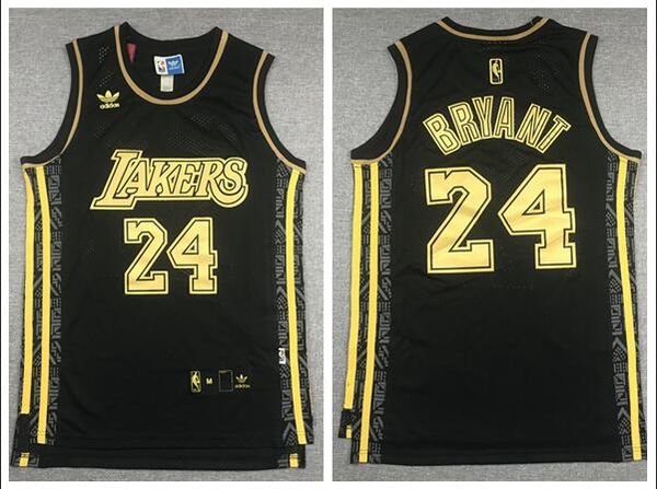 black gold lakers jersey