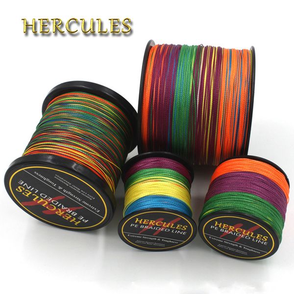 

4 strands multicolor 100m 300m 500m 1000m 1500m 2000m pe braided fishing line sea saltwater fishing super strong