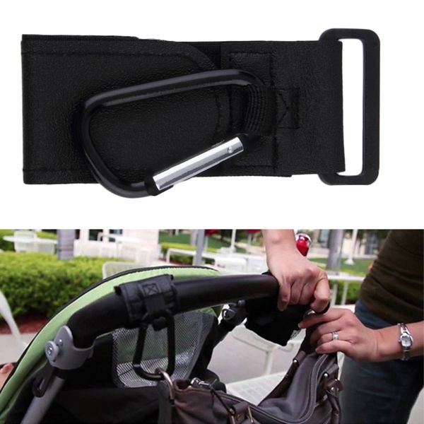 

superior quality1pc universal baby pushchair stroller pram hook shopping bag hanger carabinerstylish