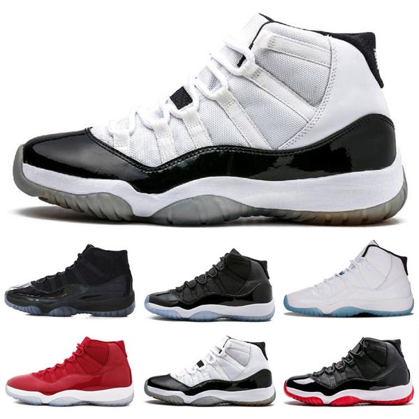 

new 11 basketball shoes 11s men women gym red high low le space jam university blue rose gold navy gum concord 23 45 space jam sneakers