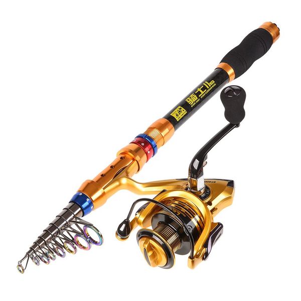 

carbon fiber fishing rod portable spinning fishing rod pole travel sea boat rock