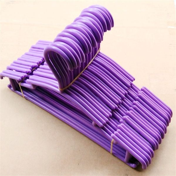 

10pcs / lot детской одежда вешалка пластиковая открытая сушилка для детей детской одежды пальто шкафа организатор одежды костюма