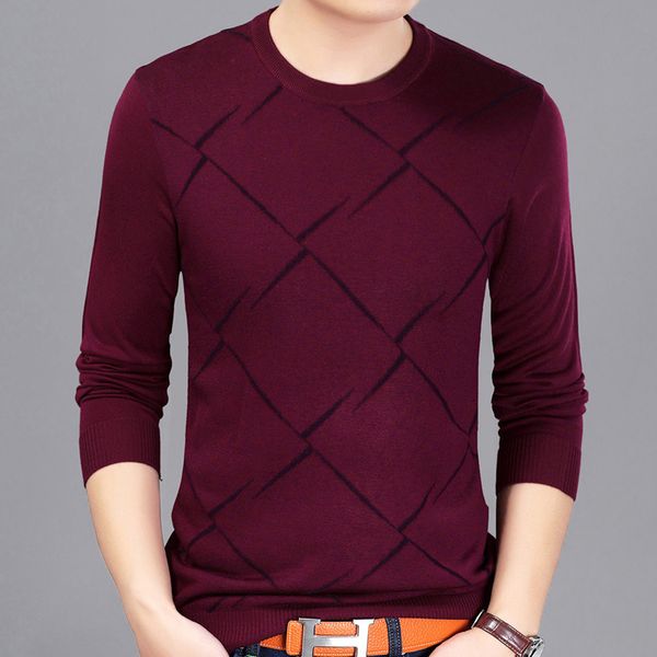 

2018 brand new casual social argyle pullover men sweater shirt jersey clothing pull sweaters mens fashion male knitwear 602, White;black