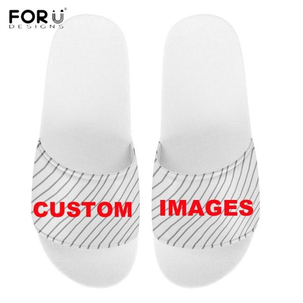 

forudesigns custom your own logo/image/text/p slippers, Black